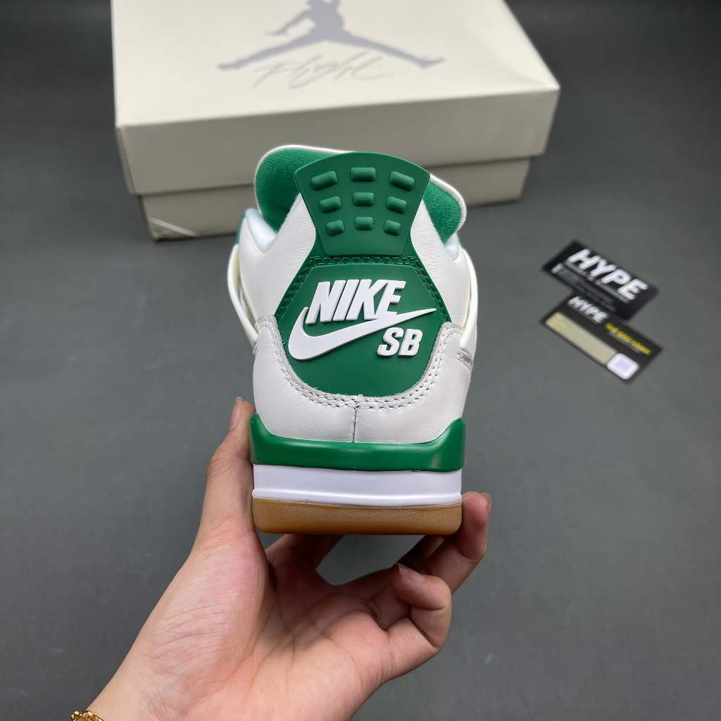 Giày Jordan 4 x Nike SB Retro Pine Green (jd4 trắng xanh) - HYPE SNEAKER | Best Quality