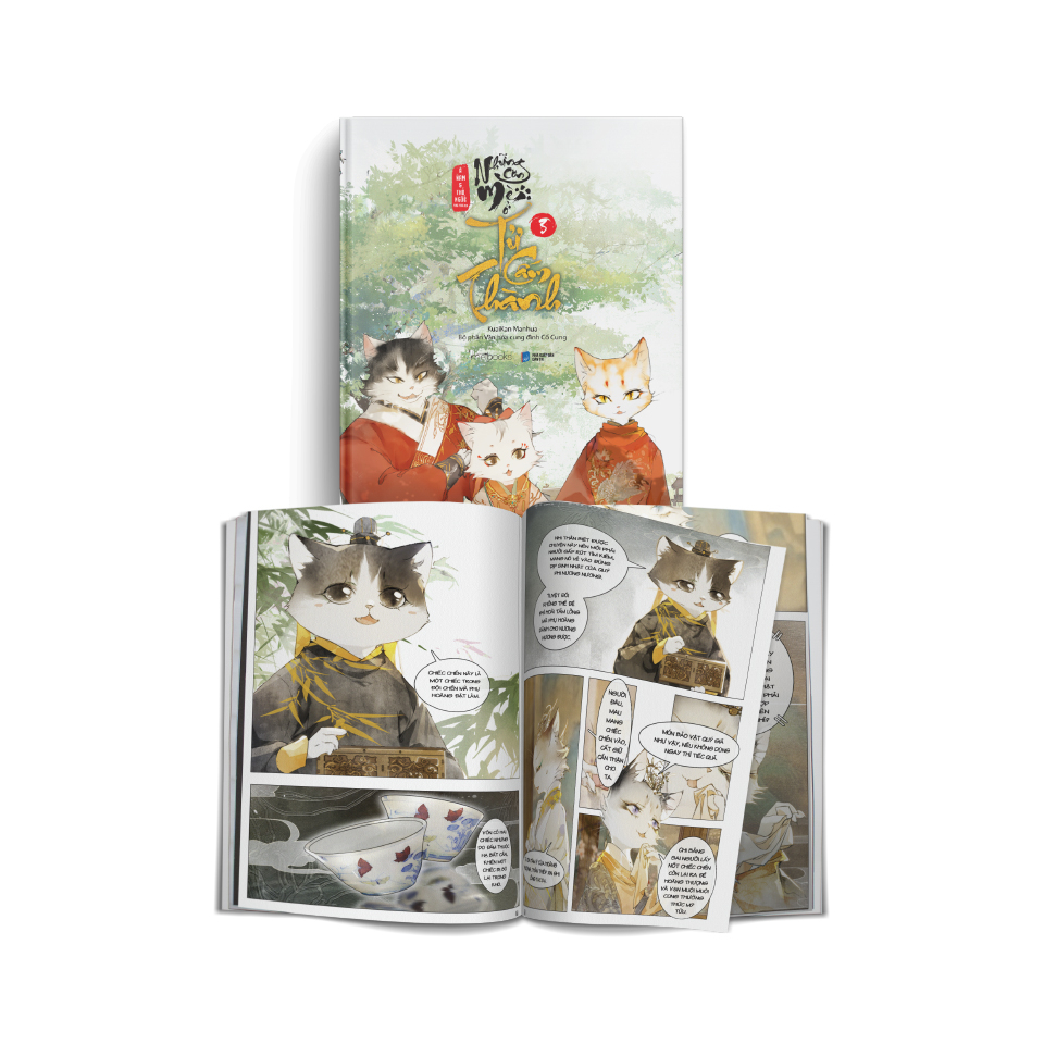 Sách AZ - Những Con Mèo Ở Tử Cấm Thành (Tập 3)