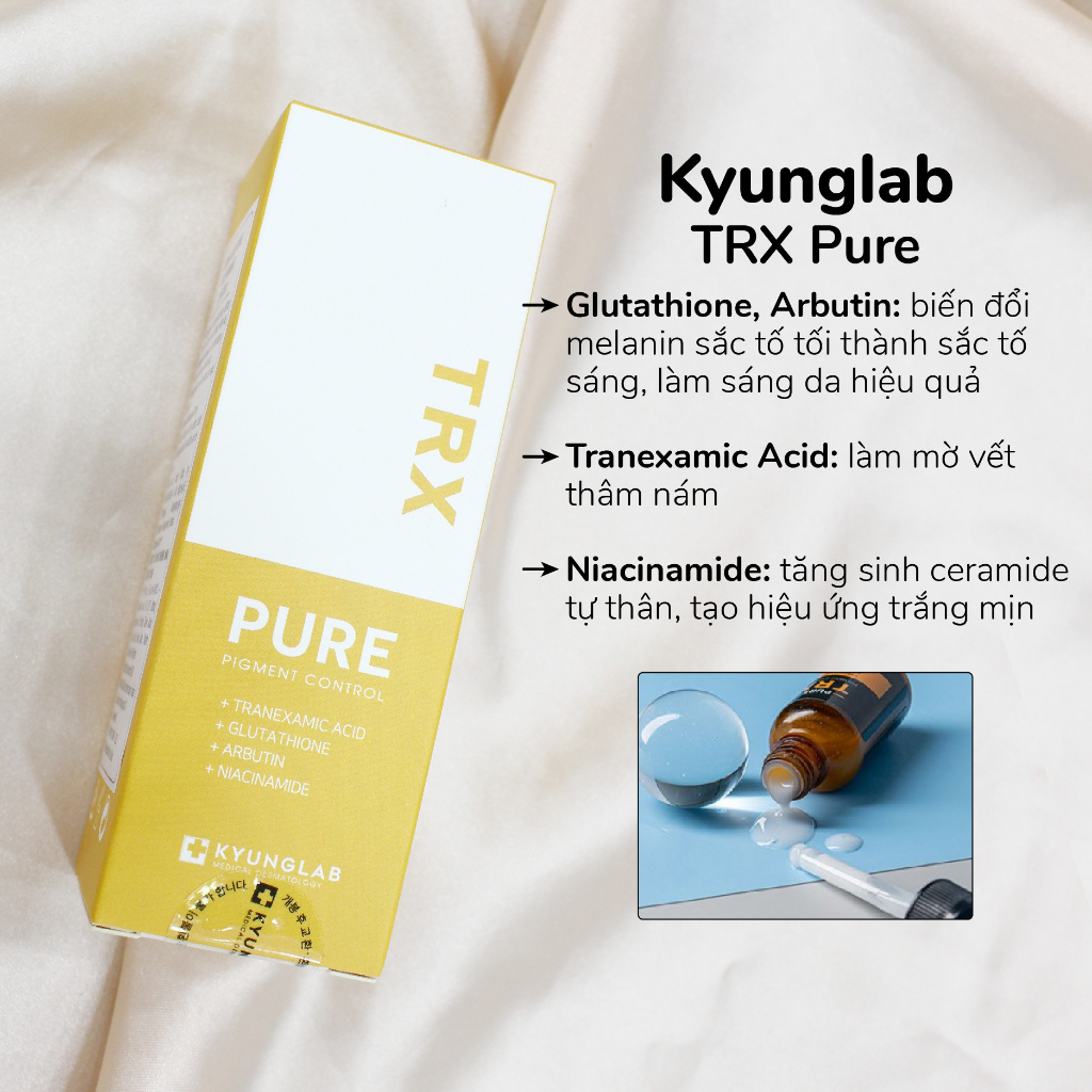 Serum dưỡng sáng và mờ thâm Kyung Lab pure trx pigment control 30ml