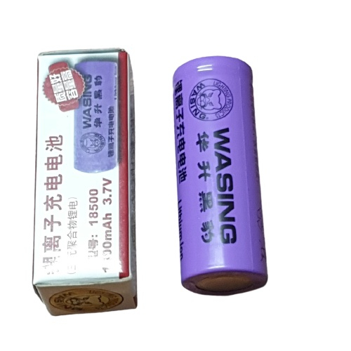 Pin sạc WASHING loại 18650 3.7V 1400mAh đến 4800 mAh cho tông đơ, quạt mini, micro