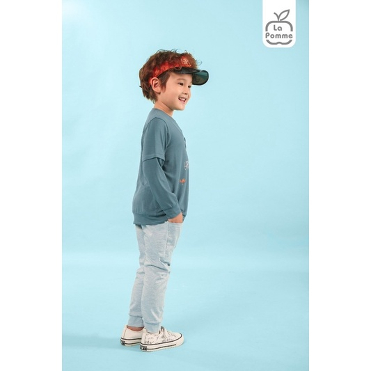 9-12M Bộ quần áo dài tay hươu cao cổ và chim cho bé LA POMME SL192