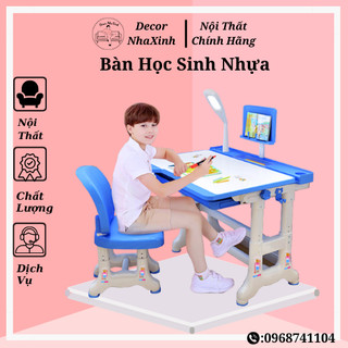Bàn học sinh thông minh chống gù, bàn học cho bé tiểu học có thể chỉnh cao thấp