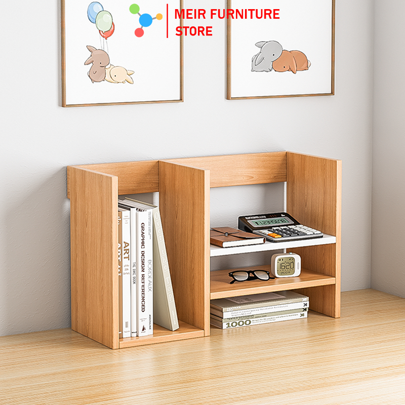 Kệ sách gỗ để bàn thông minh thương hiệu MEIR FURNITURE - GP262