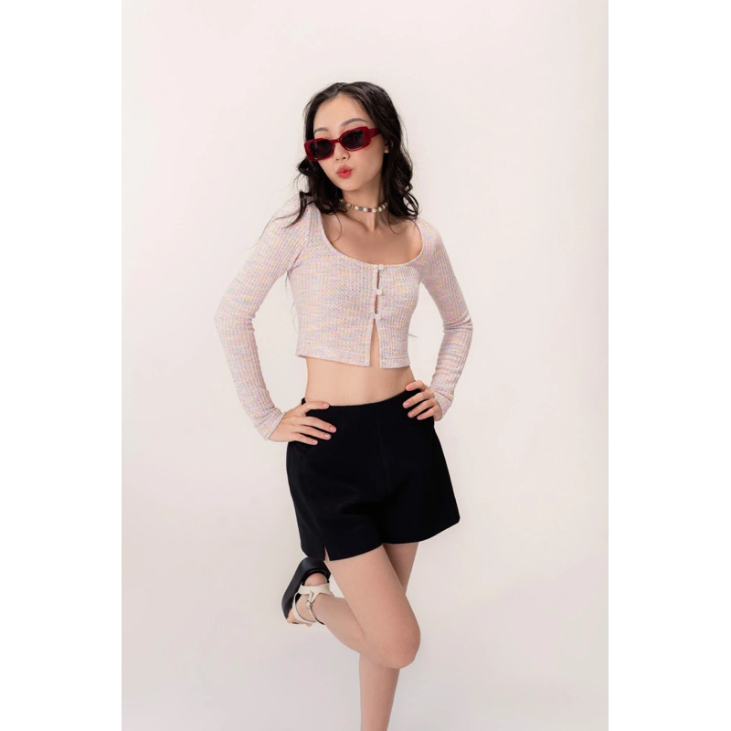 Thanh Ly Áo cardigan màu pastel chất vải mềm mại, co giãn