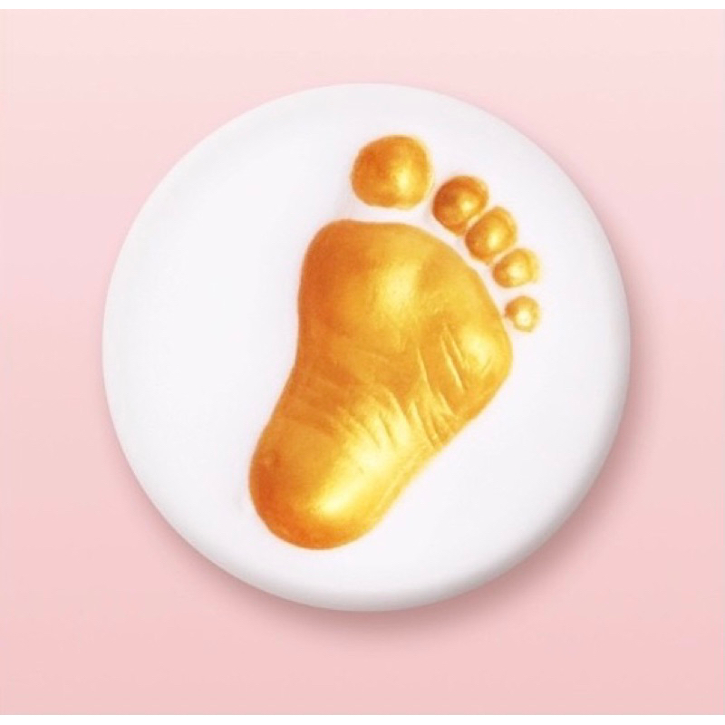 Đất sét in dấu chân tay bé, đất nặn tự khô loại 100g/1 gói