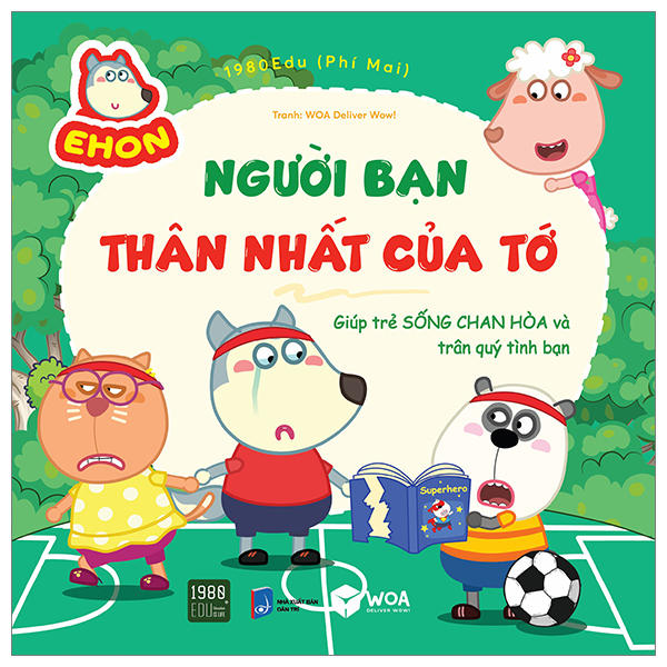 Sách - Ehon Wolfoo - Người bạn thân nhất của tớ