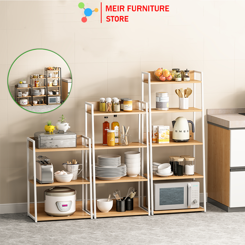 Kệ nhà bếp khung thép sơn tĩnh điện hiện đại thương hiệu MEIR FURNITURE - GM06