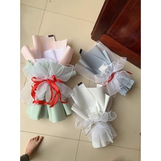 Cốt hoa 1,3,5,10 bông. Cốt hoa giấy mếch hàn