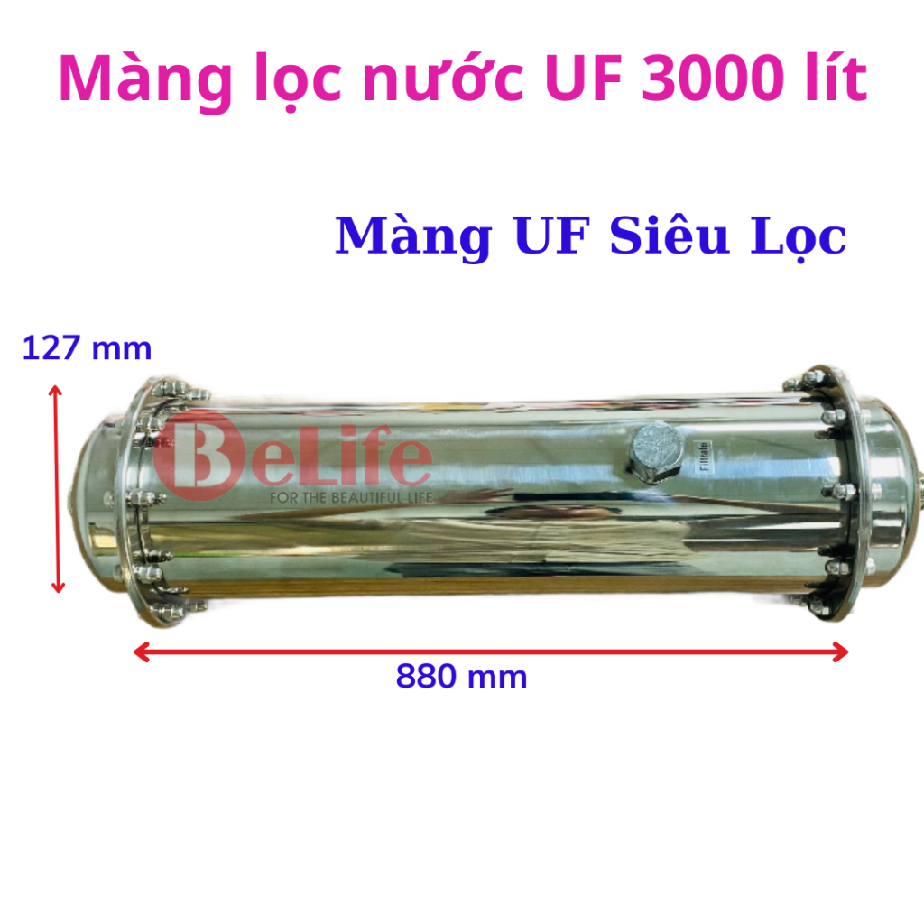 Màng lọc nước UF 1000 lít , 2000 lít , 3000 lít , màng siêu lọc uf