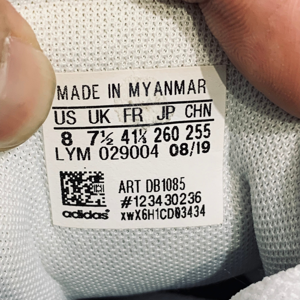 Giày 2hand Adidas neo Hoops 2.0 'Cloud White' DB1085 - 5908