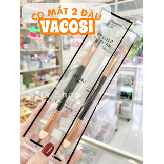 Cọ mắt 2 đầu cán dài vacosi - e2e