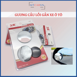 Gương cầu lồi xoay 360 độ xóa điểm mù