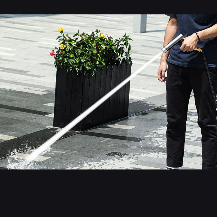 Máy rửa xe cầm tay cao áp ô tô , xe máy , tưới cây gọn nhẹ BASEUS nhập khảu dạng súng , phun xa 15m-30m VM152