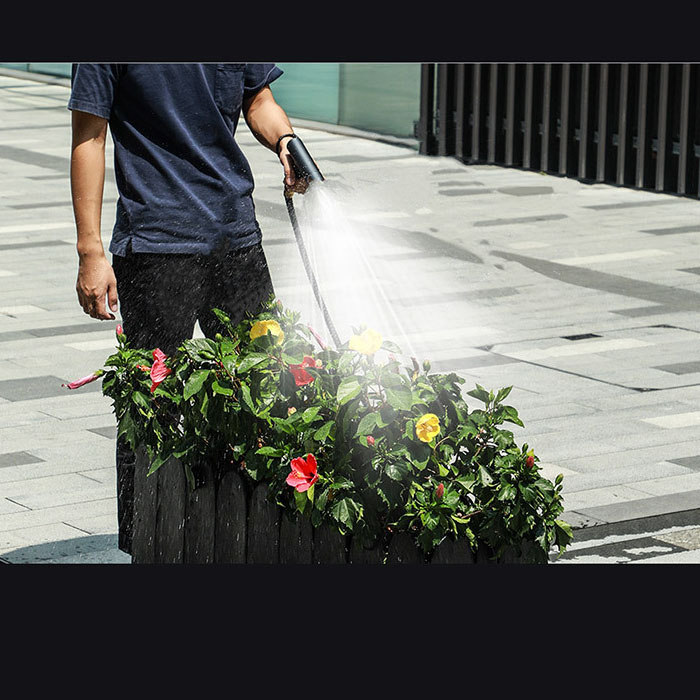 Máy rửa xe cầm tay cao áp ô tô , xe máy , tưới cây gọn nhẹ BASEUS nhập khảu dạng súng , phun xa 15m-30m VM152