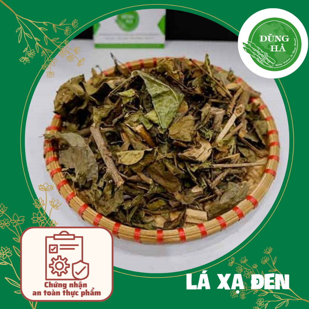 Lá Xạ Đen Khô Hòa Bình - hàng chất lượng 100%