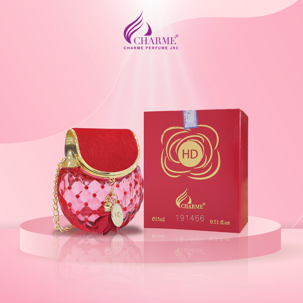 Nước hoa nữ thơm lâu, Charme HD, cho cô nàng quyến rũ, gợi cảm, tinh tế chai 15ml