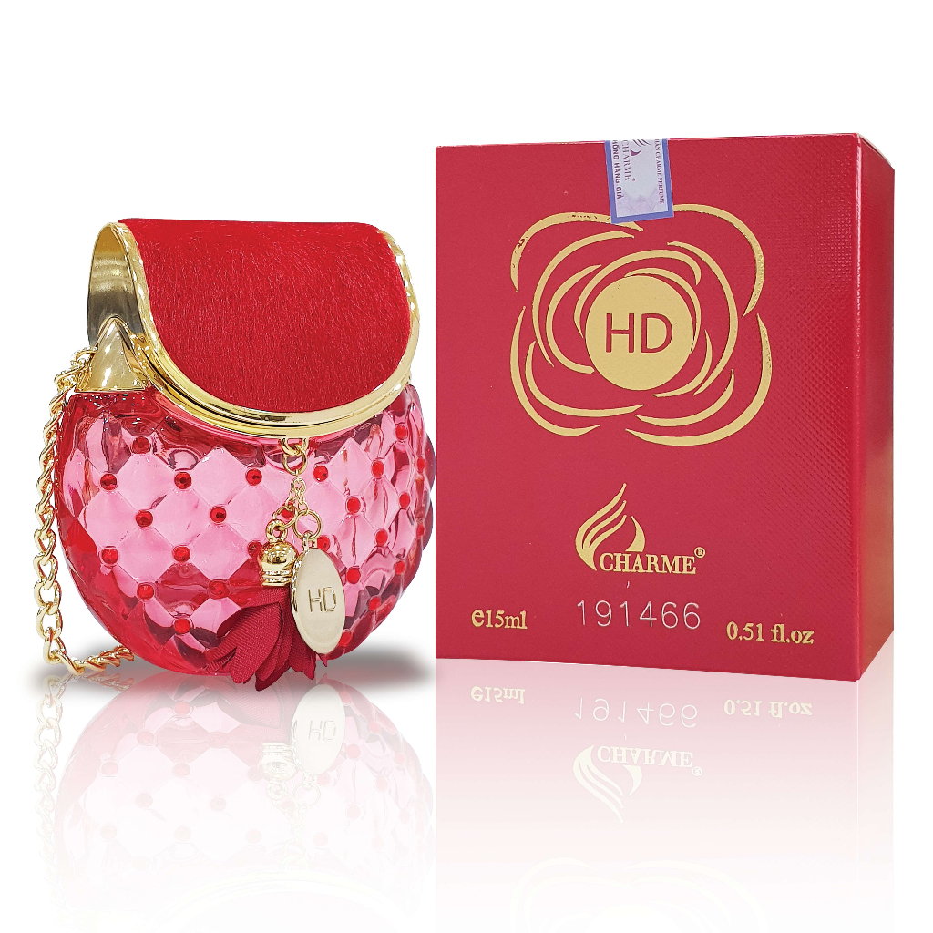Nước hoa nữ thơm lâu, Charme HD, cho cô nàng quyến rũ, gợi cảm, tinh tế chai 15ml