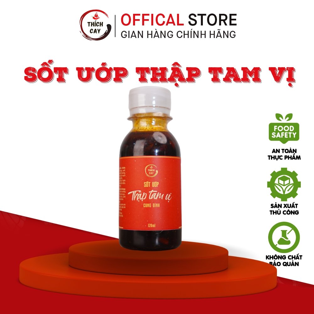 Sốt ướp Thập tam vị Thích Cay 150g từ 13 loại nguyên liệu