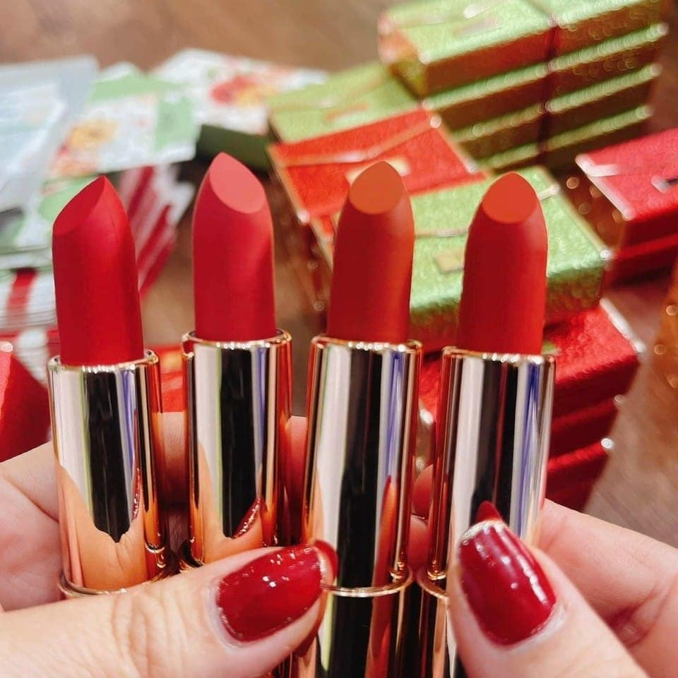 Son Tera Dr Cell - MÀU CAM GẠCH + Tặng Kèm Son Dưỡng