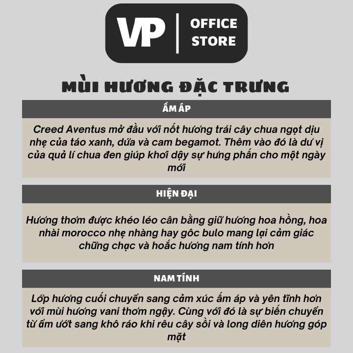 Nước hoa nam mini chiết CREED AVENTUS 10ml chính hãng ấm ap, hiện đại, nam tính