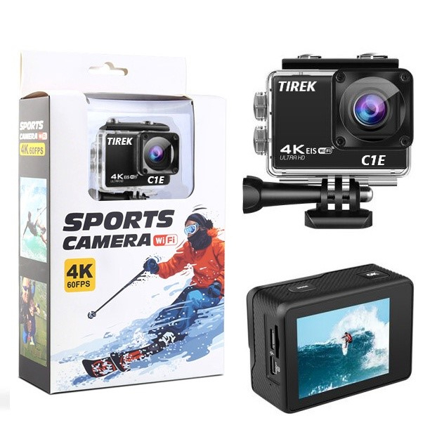 Camera Hành Trình Xe Máy C1E – 4K 60fps 24MP Chống Rung – Camera Hành Động Quay Vlog Giá Rẻ | BigBuy360 - bigbuy360.vn