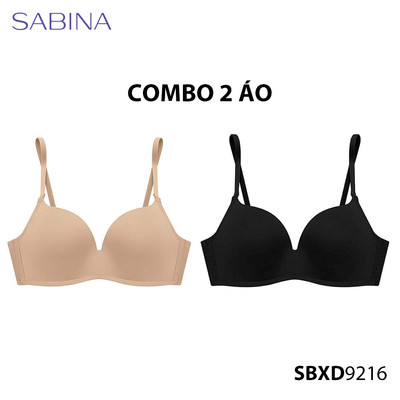 Combo 2 Áo Lót Mút Dày Nâng Ngực Không Gọng Màu Trơn Doom Doom Fashion By Sabina SBXA9216 (Giống NBA23005)