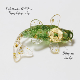 Phong thủy - Cá Koi thạch anh Minh đường tụ thủy