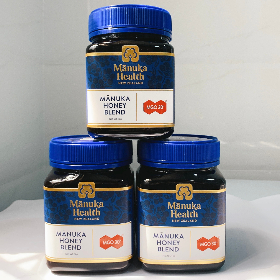 Mật Ong [Mgo 30+ - 1kg] Manuka Health Manuka Honey Blend - 1kg