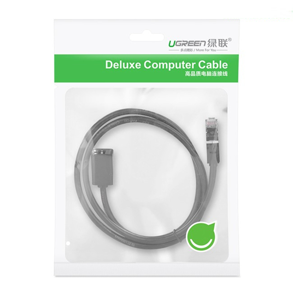 Cáp mạng đúc sẵn Cat6 nối dài 0,5m chính hãng Ugreen 11278 cao cấp