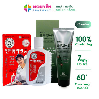 Combo dầu xoa bóp Hàn Quốcchính hãng - Hỗ trợ giảm đau ngoài da, massage thư giãn
