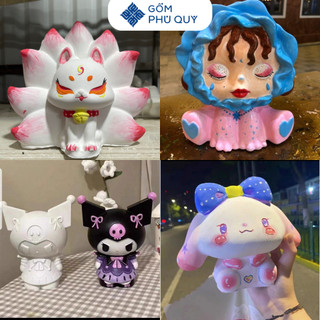 Tượng thạch cao - tượng tô màu size lớn kích thước 16-22cm chọn mẫu tô tượng