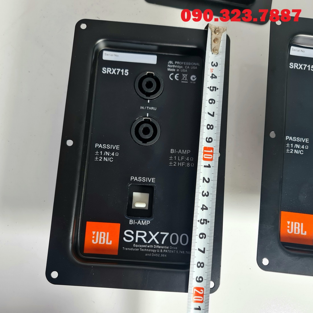 Trạm Loa JBL srx-700 kèm speakon & công tắc Bi-amp. Loại tốt