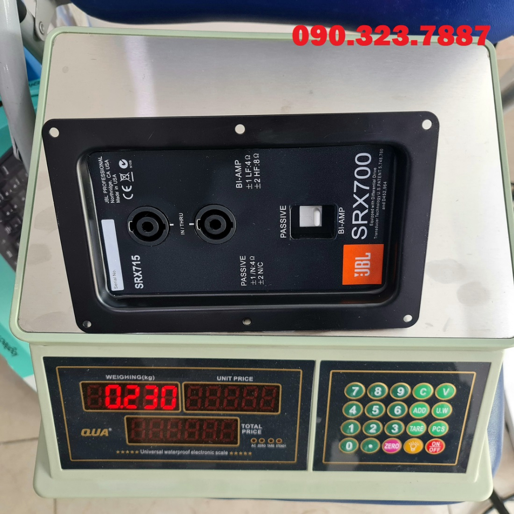 Trạm Loa JBL srx-700 kèm speakon & công tắc Bi-amp. Loại tốt