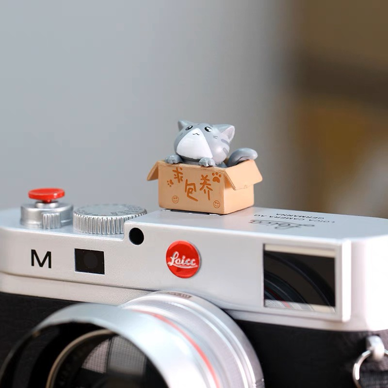 Hotshoe hình Mèo Cute, cài chân flash máy ảnh