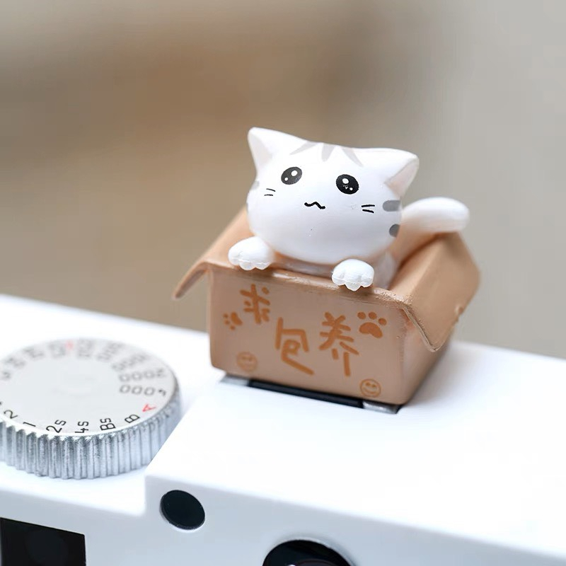Hotshoe hình Mèo Cute, cài chân flash máy ảnh