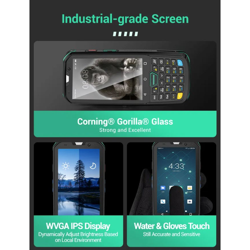 Máy quét mã vạch PDA – Máy kiểm kho Android 11 – Máy PDA OPTORI OP90K