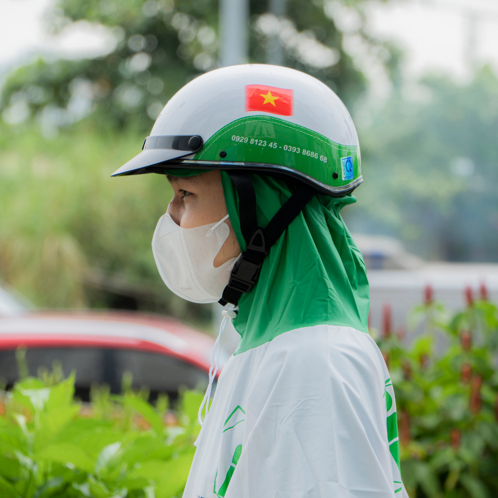 Nón mũ bảo hiểm xe máy nam nữ hãng Vietnamrobovac_Hàng giới hạn