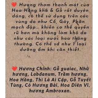 TINH DẦU NƯỚC HOA LĂN ROSE