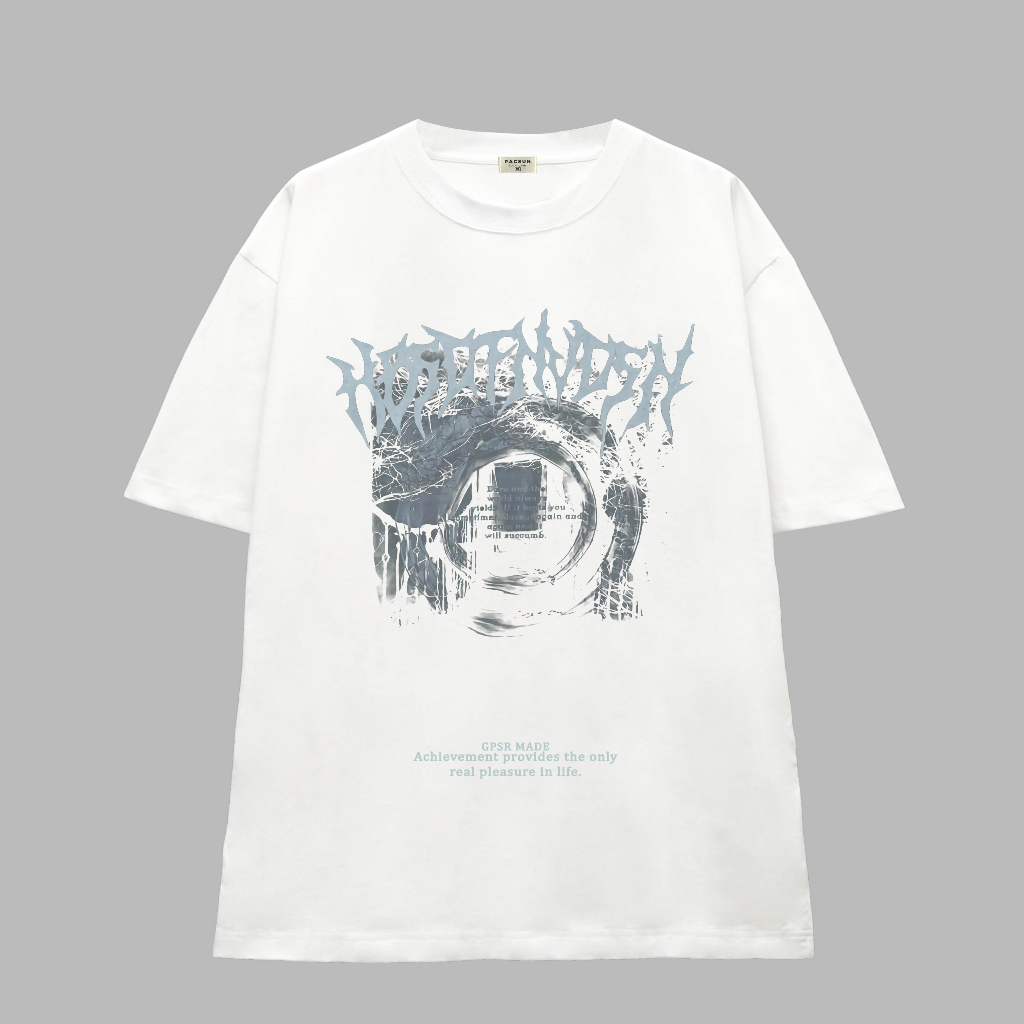 Áo thun HỐ ĐEN  yggenz shop  , Áo thun unisex nam nữ form rộng oversize chất liệu Cotton 100%