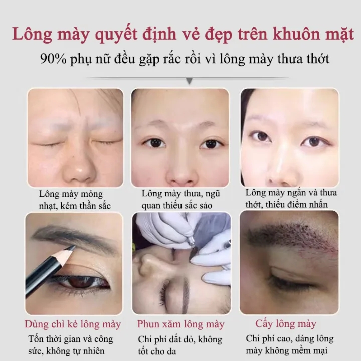Tinh chất dưỡng mi,Tinh chất tăng trưởng lông mày, 30ML, kích thích mọc lông mi, làm dày lôn
