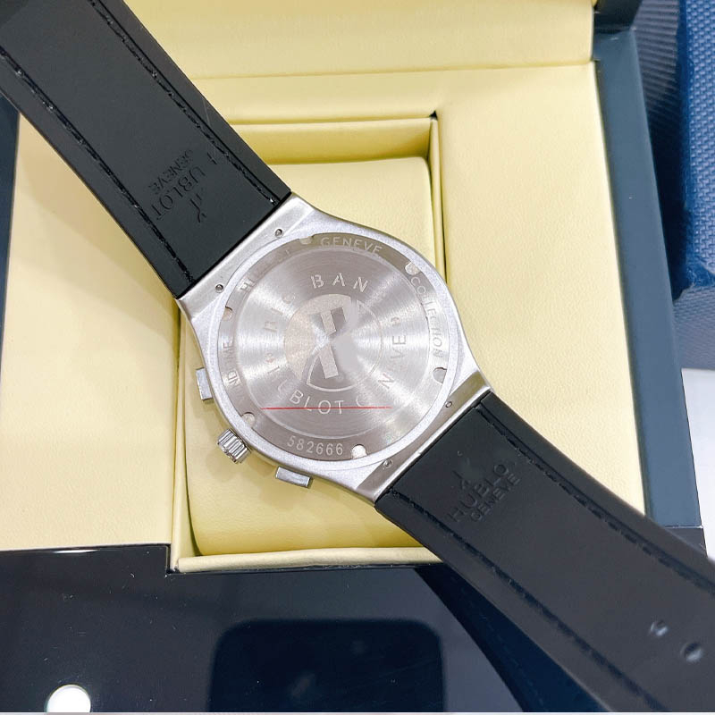 Đồng hồ nam HB, size mặt 42mm, kim trôi, máy pin, kính tráng Sapphire chống trày, chống nước 3 ATM, bảo hành 3