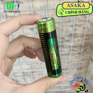 Pin sạc 18650 akasha 4.2v 6000mah hàng chính hãng - dùng cho quạt tích điện.