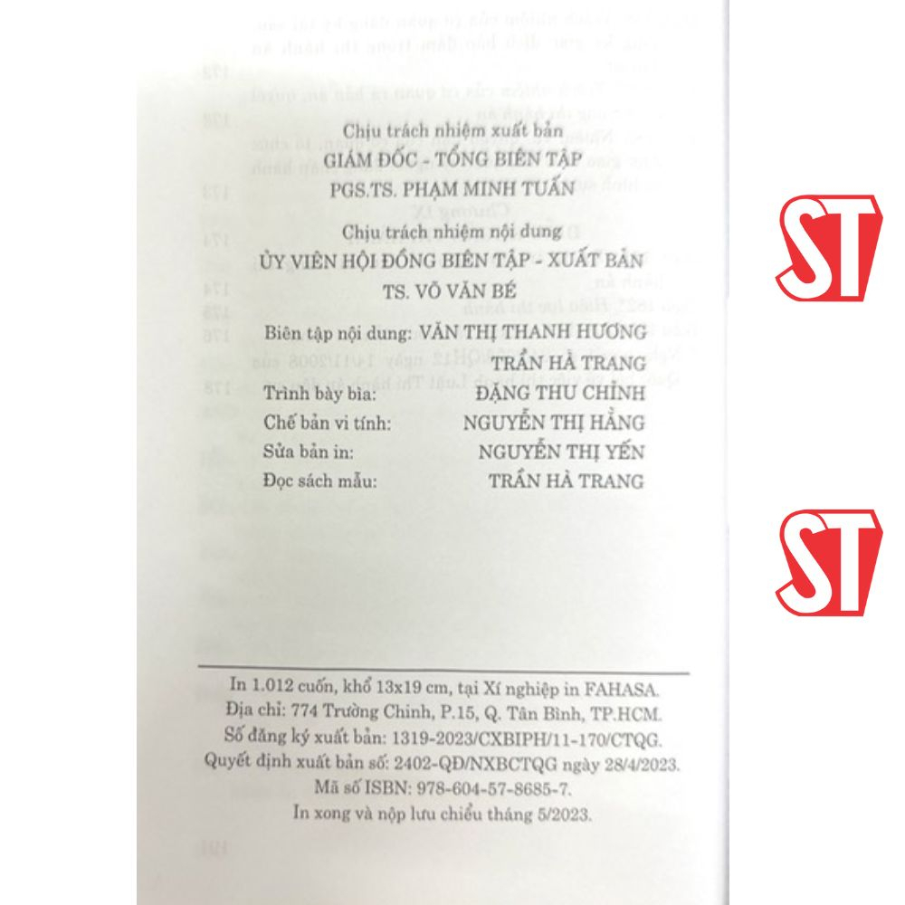[Sách] Luật Thi hành án dân sự (Hiện hành-Sửa đổi, bổ sung năm 2014, 2018, 2020, 2022) | BigBuy360 - bigbuy360.vn