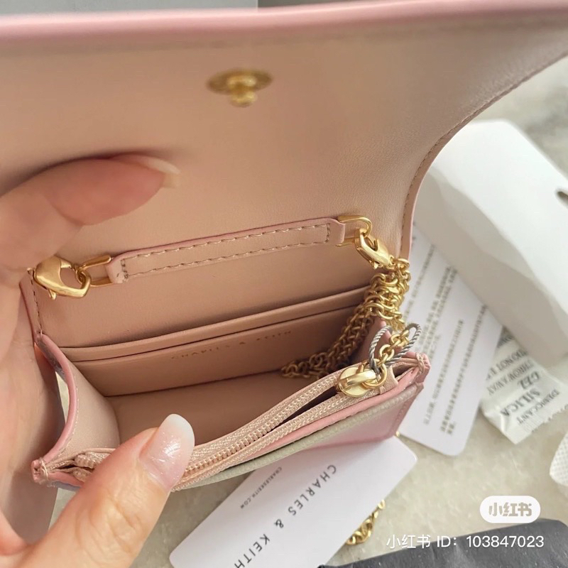 Ví đựng thẻ chần bông -