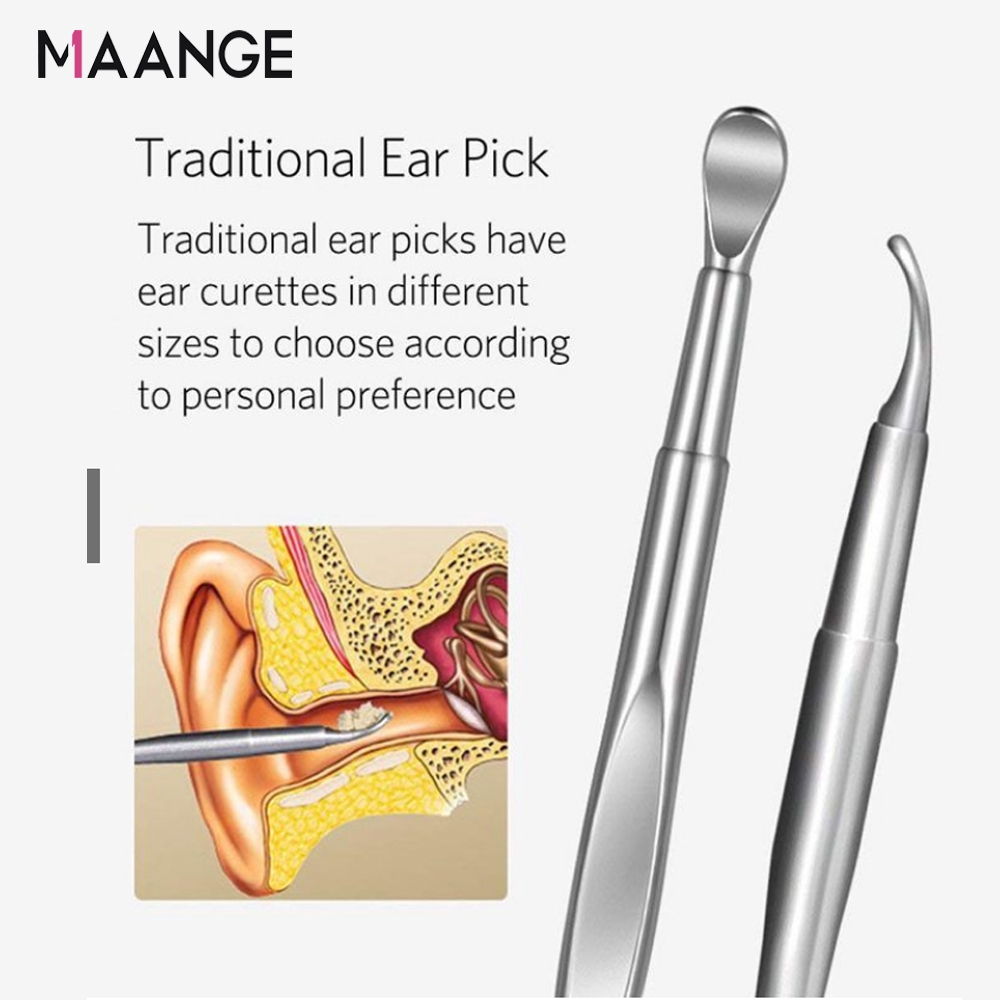 Bộ 6 Dụng Cụ Lấy Ráy Tai MAANGE 50g