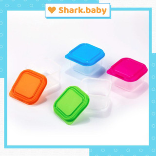 Hộp trữ đông thức ăn cho bé , khay trữ đông có nắp 60ml đựng trữ đồ ăn dặm cho bé