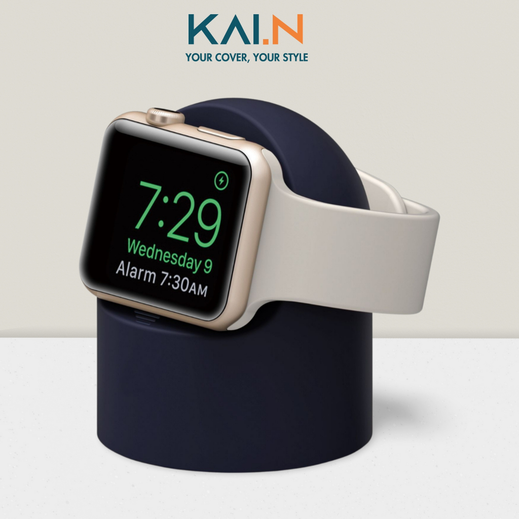 Giá Đỡ Dock Dành Cho Apple Watch Ultra / Apple Watch Series 1-8/SE/SE 2022, Kai.N Silicone Stand