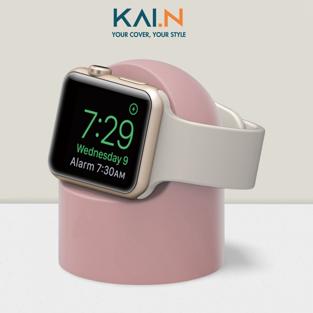 Giá Đỡ Dock Dành Cho Apple Watch Ultra / Apple Watch Series 1-8/SE/SE 2022, Kai.N Silicone Stand