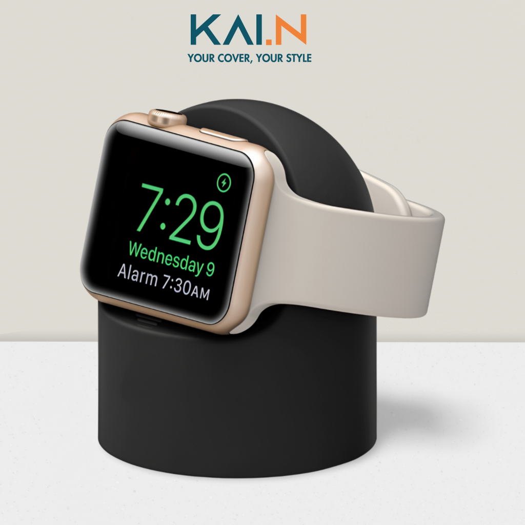 Giá Đỡ Dock Dành Cho Apple Watch Ultra / Apple Watch Series 1-8/SE/SE 2022, Kai.N Silicone Stand