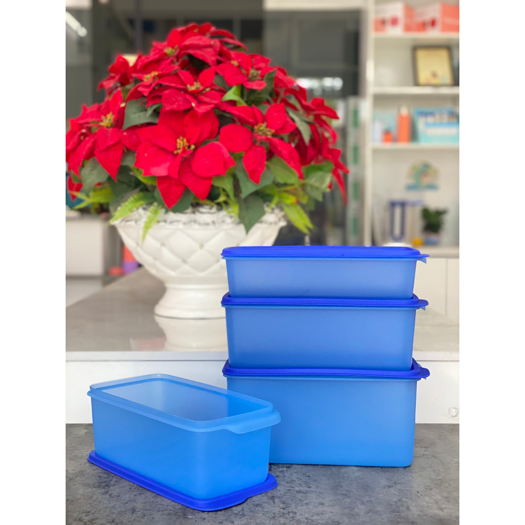 Bộ hộp nhựa đựng thực phẩm ngăn mát tủ lạnh Tupperware set 8 Modern nhựa nguyên sinh kín khí